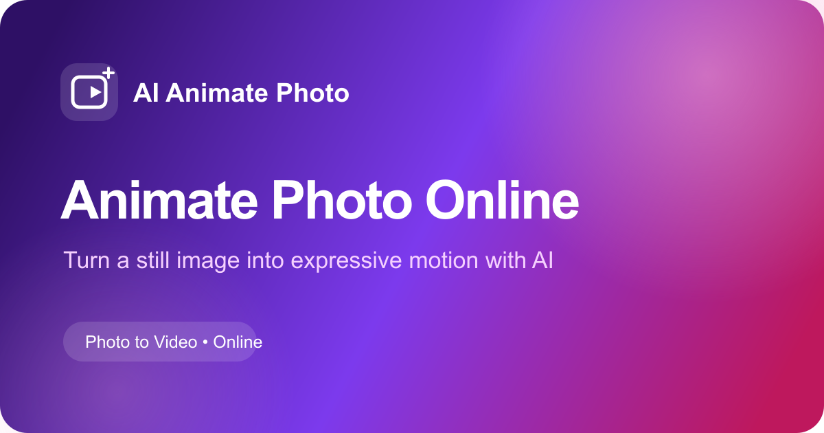 AI Animate Photo screenshot 1